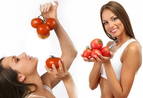 Giảm cân bằng cà chua
